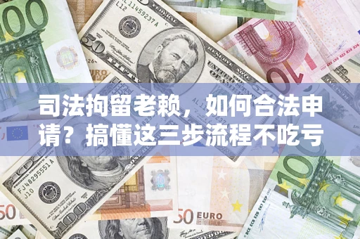 北京司法拘留老赖，如何合法申请？搞懂这三步流程不吃亏！