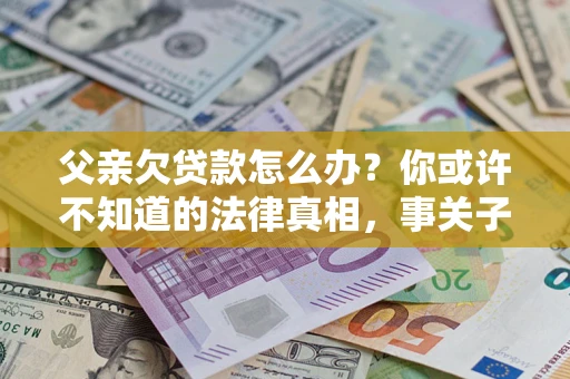 北京父亲欠贷款怎么办？你或许不知道的法律真相，事关子女未来
