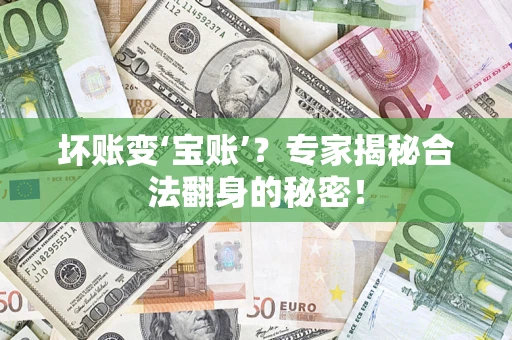北京坏账变‘宝账’？专家揭秘合法翻身的秘密！