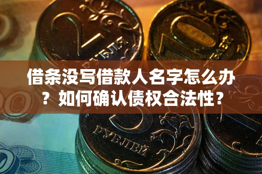 北京借条没写借款人名字怎么办？如何确认债权合法性？