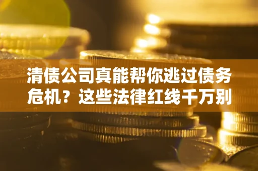 北京清债公司真能帮你逃过债务危机？这些法律红线千万别踩