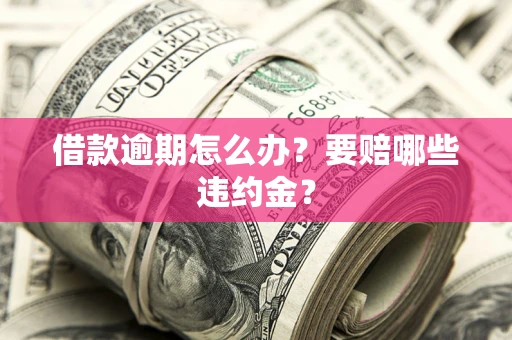 北京借款逾期怎么办？要赔哪些违约金？