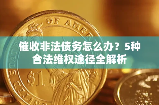 北京催收非法债务怎么办？5种合法维权途径全解析