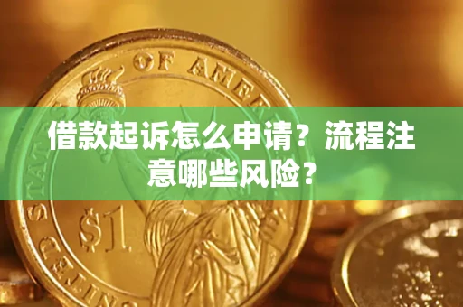 北京借款起诉怎么申请？流程注意哪些风险？